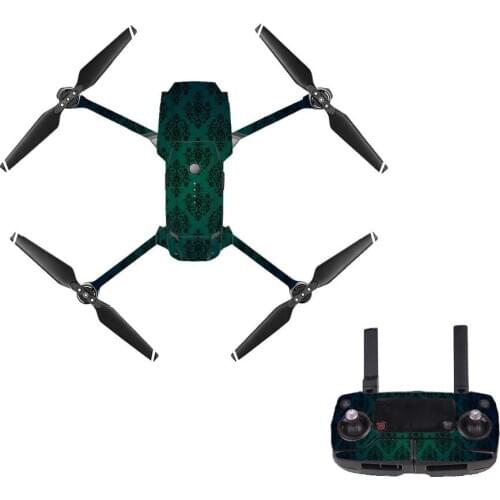 Noble Style 5 Decal Skin Sticker For DJI Mavic Pro Drone + Remote Controller + 3 Batteries Protection Film Cover