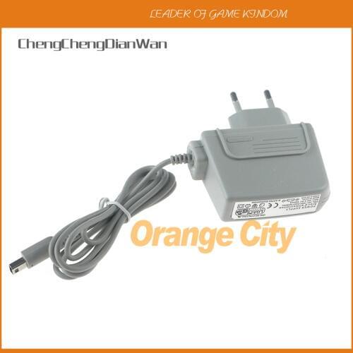 ChengChengDianWan Replacement EU Plug For New 3DS XL LL Charger AC Power Adapter For DSi DSi XL 2DS 3DS 3DS XL 10pcs/lot