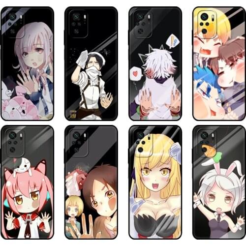 Black tpu Case For Xiaomi Redmi 9T Case Redmi Note 9T Note 10 Pro Case lovely anime