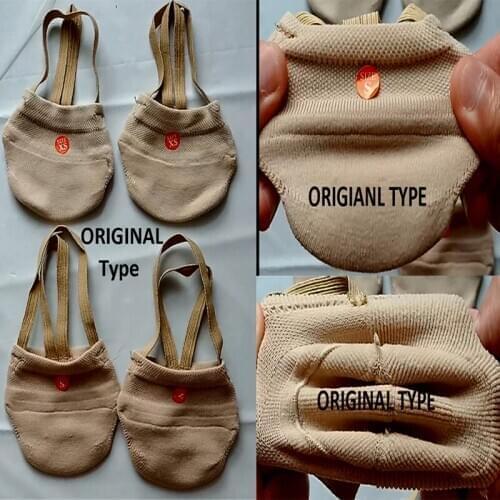 Ginastica Elastic Dance Feet Protection Shoes Soft Half Knitted Socks Girls Rhythmic Gymnastics Toe Shoes Ballroom Accessories