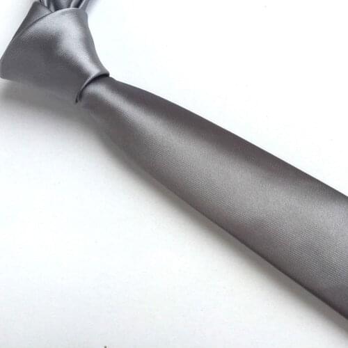 Light Gray Color Mens Tie High Quality Jacquard Woven Necktie to Match Dress Shirt