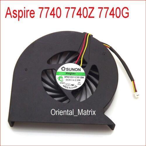 Original MF60120V1-C181-S9A DC5V 0.40A Cooler For Acer Aspire 7740 7740Z 7740G Laptop CPU Cooler Cooling Fan