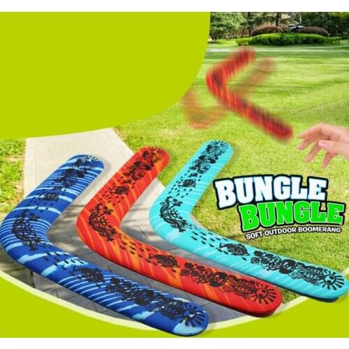 J60B Flying Boomerang Returning Disc Toy Easy Flying Outdoor Game Sports for Pet Dogs