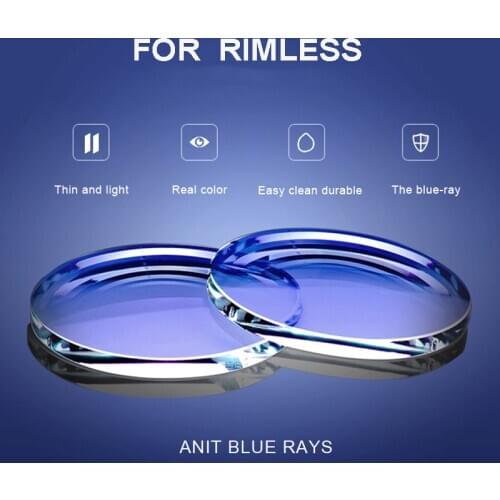 Anti Blue Light Blocking 1.61 1.67 Prescription MR Resin Aspheric Glasses Lenses Myopia Hyperopia Presbyopia Progressive Lens