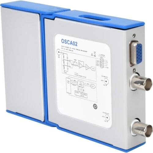 Logic Analyzer Oscilloscope OSCA02 Series 100MS/s BW 35MHz 2-Channel/Scope+Signal Generator+Logic Analyzer/8~13 Bit Resolution