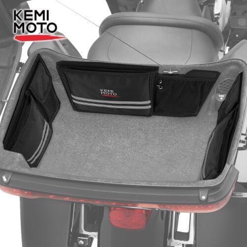 Saddlebag Tour-Pak Wall Organizer Tool Storage For Street Glide Touring 2014 2015 2016 2017 2018 2019 For Road King Motorcycle