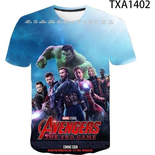 2021 new 3D summer boy girl t-shirt Hulk fashion casual street clothing print cool short sleeve o neck