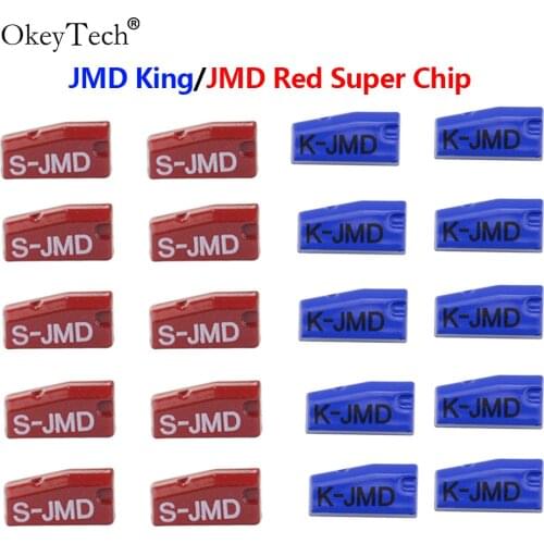 Okeytech 5/10/20/50pcs JMD King/JMD Red Super Chip Car Key Chip Original JMD King Chip for Handy Baby for JMD 46/48/4C/4D/G Chip