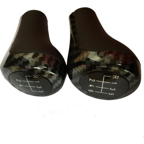 Carbon Fiber 5 Speed 6 Speed Gear Shift Knob Handle Knob For BMW E90 E91 E92 F30 Z5 F20 M3 M4 M5 X5 X6