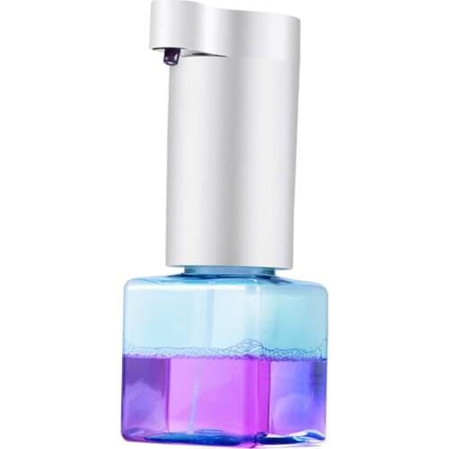 Sensor Foaming Soap Dispenser Automatic Electric USB Charging Handsfree Foaming Soap Dish for Kitchen Hotel Restaurant