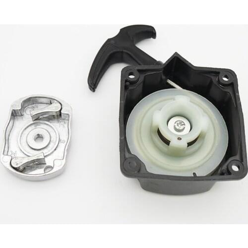 Start Steel Recoil Pull Starter Assy Fit For 40-5 44-5 430 520 43CC 52CC BC430 BC520 BrushCutter Grass Trimmer Engine Spare Part