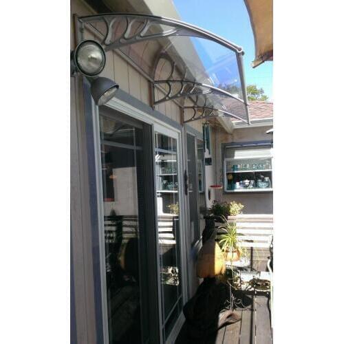 DS80200-P,80x200cm,DEPTH 80CM, WIDTH 200CM.EASY INSTALL TERRACE AWNING IN PLASTIC BRACKET PATIO AWNING AUVENT CANOPIES AWNINGS