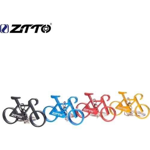 ZTTO Aluminum alloy ultralight Bike MINI bike Keychain Bicycle Accessories Parts Bike MINI bike Keychain