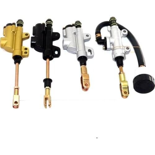 Universal Motorcycle Cylinder Foot Rear Master Cylinder Hydraulic Brake Pump Foot Brake Dirt Pit Bike Motorbike ATV