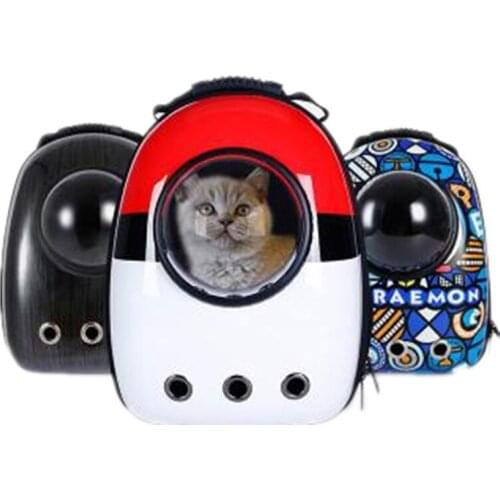 Cat bag Breathable Portable Pet Carrier Bag Outdoor Travel backpack for cat and dog Transparent Space Pet Backpack High Quality