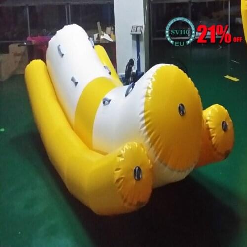 1 PC single row Inflatable water games water toys water seesaw water sports
