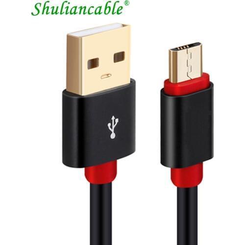 10pcs/lot Wholesale Micro USB Cable Fast Charging line for Android Phone Data Sync Charger Cable Smart Phone 1M 1.5M 2M3M