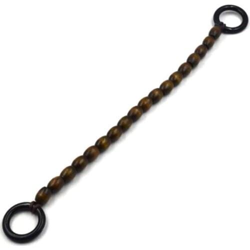 40cm Wooden Beads Rope Handles Diy Purse For Making Bag