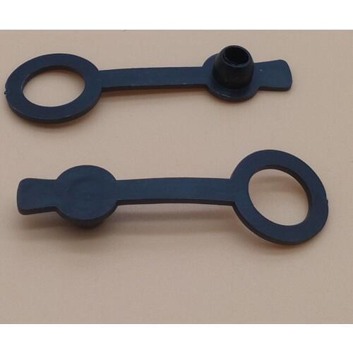 50PCS DC power Waterproof Cap For DC-022 Jack All-copper Material Charging Socket Connector DC022 5.5*2.1&5.5*2.5