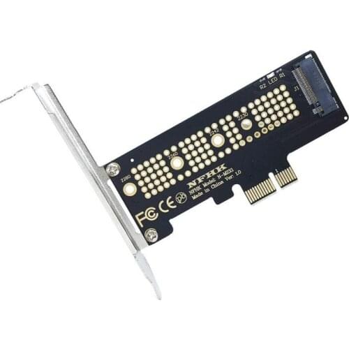 NVME M.2 Adapter NGFF M.2 SSD PCIE Adapter PCIE To M2 Adapter SSD M2 PCI-E M.2 Converter Card M Key Support 2230-2280 M2 SSD NEW