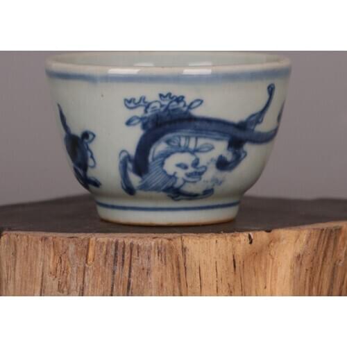 Antique Ceramic tea cup high quality 100ml porcelain Handmade painted teacup Small tea bowl