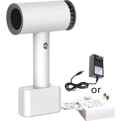 Cordless Rechargeable Hot and Cold Wind Hair Dryer Travel Wireless Blow Dryer for Art Painting Home Outdoor Camping Pet