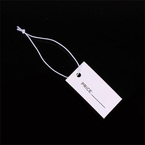 Price Hang Tag Clothing Tag Laser Hanging Tags Special Shape Swing Tags Label Garment Hangtag String