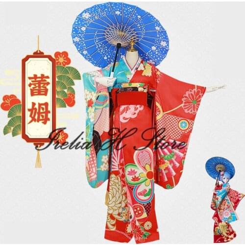 Irelia H Store Re: Life in a different world from zero Cos Rem Kimono Cosplay Costume Halloween Costumes