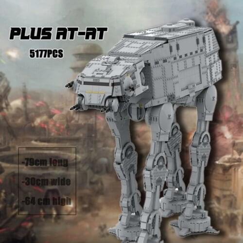 MOC Star Series Wars Building Blocks Plus Size AT-AT Walker Model Toys Space Wars ATAT Set Toys Kids Gifts