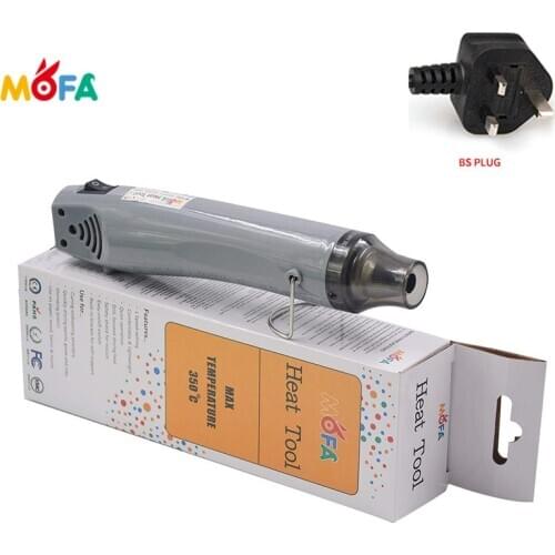 350 Mini Handheld Hot Air Gun 300W, Portable Heat Gun for DIY Craft Embossing Heat Gu