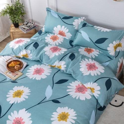 Quilt cover+pillowcase) 3-piece thick sanded quilt cover, one-piece bedding quilt cover, double single quilt cover