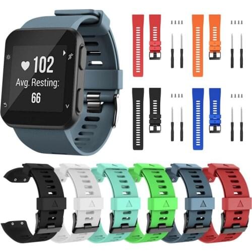 Smart Watch Strap For Garmin Forerunner 35 Wristband Bracelet Replacement Silicone Wrist Watch For Garmin Forerunner 35 Band