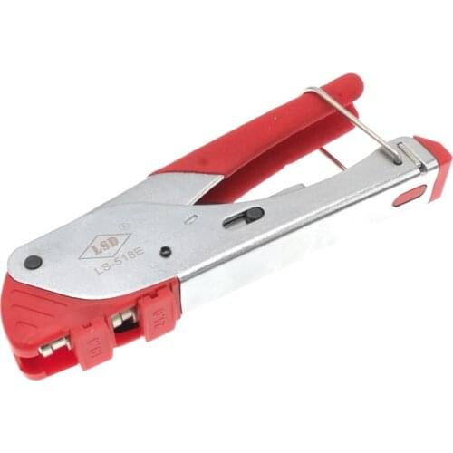 Network Tool FOR RG59/RG6 F,BNC,IEC RCA Compresion Connectors Crimping Tools