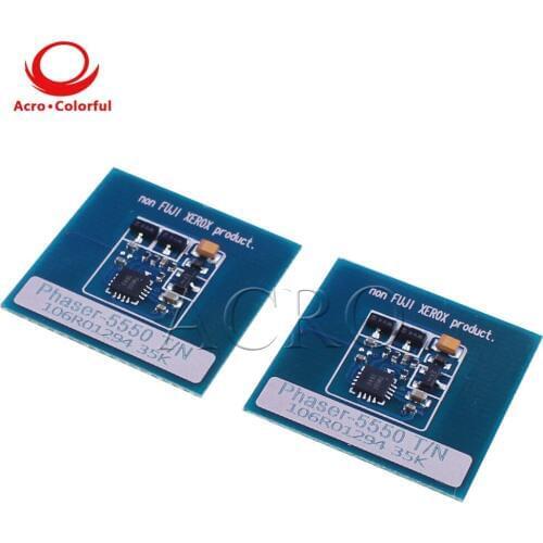 106R01294 reset toner chip for Xerox Phaser 5550 EU laser printer copier cartridge
