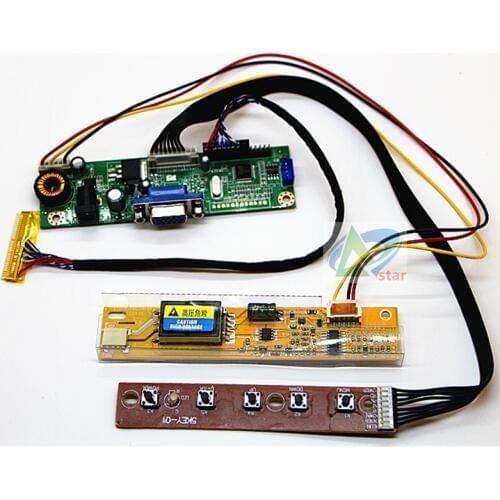 14.1 inch 15.4 inch 1280*800 LCD Screen DIY a monitor controller board Kit RTD2270L Driver Board 30pin LVDS Cable