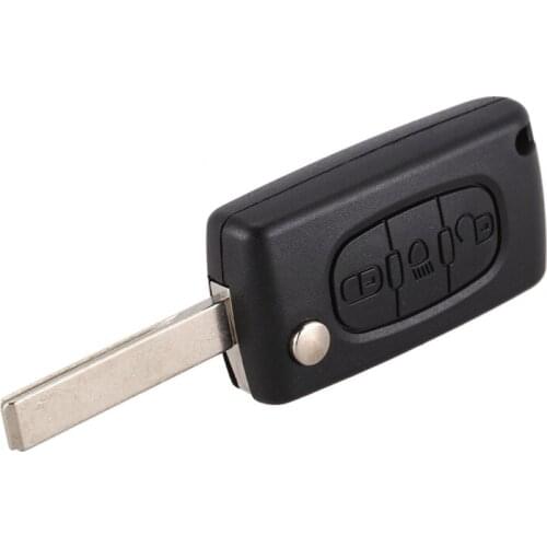 3 button key cover remote control for citroen C2 C3 C4 C5 C6 xsara picasso