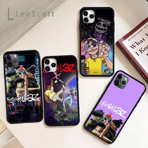 Gorillaz band Phone Case for iPhone 11 12 pro XS MAX 8 7 6 6S Plus X 5S SE 2020 XR
