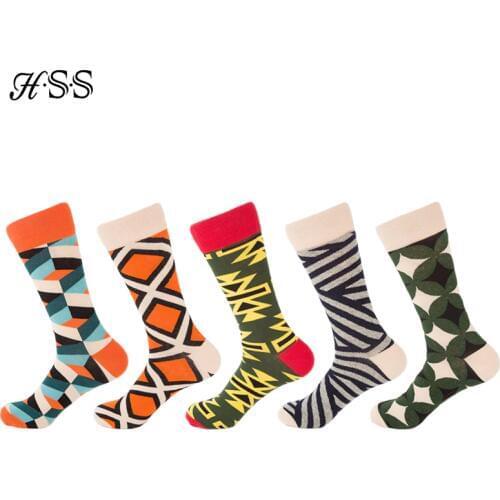 Мужские носки с принтом HSS China At AliExpress