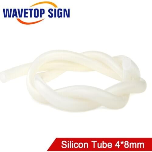 WaveTopSign Laser Machine Silicone Tube Air Tube 4x8mm 10meters / Package