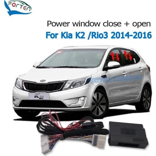 Forten Kingdom Car Auto Window Lift Close Closer Open Kit Module For Kia K2 / Rio Left hand Drive LHD