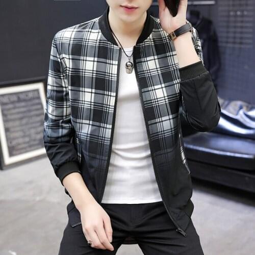 Mens flower jacket 2021 spring and autumn new Korean fashion personality casual clothes baseball jacket handsome coat