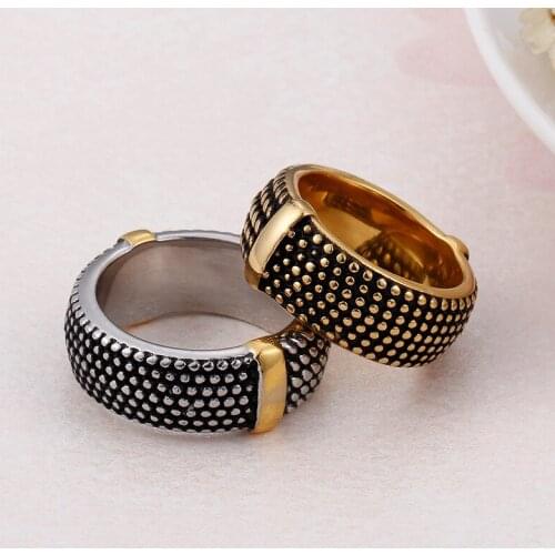 New fashion jewelry stainless steel ring mens ring fashion ring