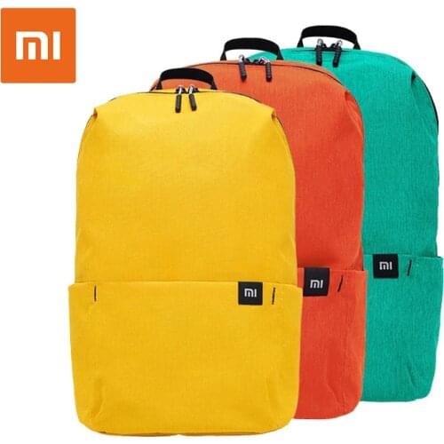 Original Xiaomi Backpack 10L 20L Bag Urban Leisure Sports Chest Pack Bags Light Weight Small Size Shoulder Unisex Rucksack