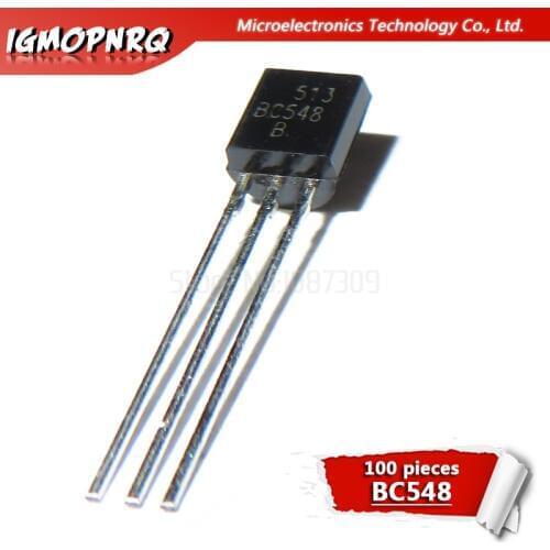 100pcs BC548B BC546B BC557B BC547B BC558B BC549B BC548 BC546 BC557 BC547 BC558 BC549 TO-92 TO92 hjxrhgal transistor
