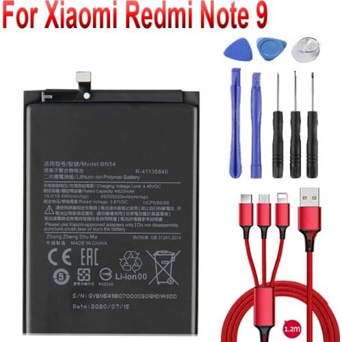 Аккумуляторы для телефонов Xiaomi Redmi Note 9 YDLBAT China At AliExpress