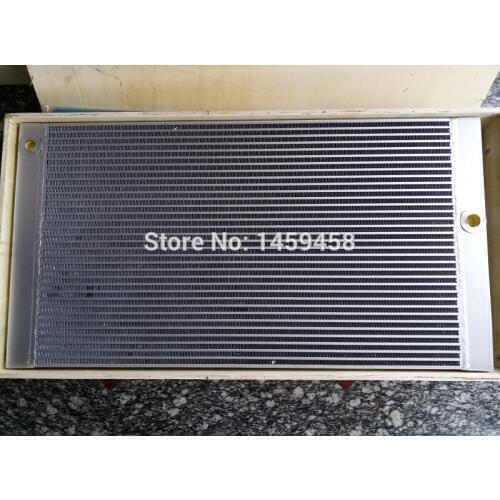 Free shipping OEM silvery aluminum plate fin combined air cooler 1613830400(1613 8304 00) for GA37 screw air compressor