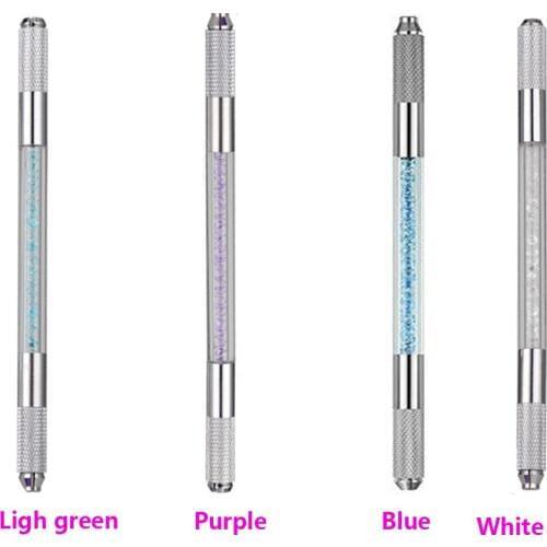 Tattooing Pen Manual Microblading Pen Tattoo Machine Tebori Permanent Makeup Eyebrow Tattoo Manual Pen Needle Blade Slot