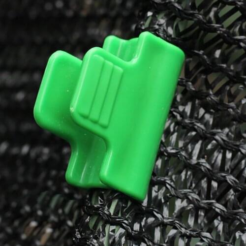 30pcs Greenhouse Clamps Clips Plant Stakes Pipe Clamps For Outer Diameter Shed Film Row Cover Shading Netting Tunnel Hoop Clips