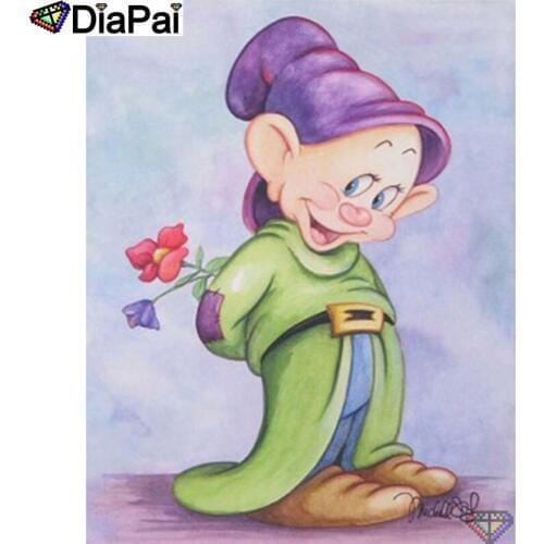 DIAPAI 5D DIY Diamond Painting 100% Full Square/Round Drill "Cartoon mouse" Diamond Embroidery Cross Stitch 3D Decor A22449