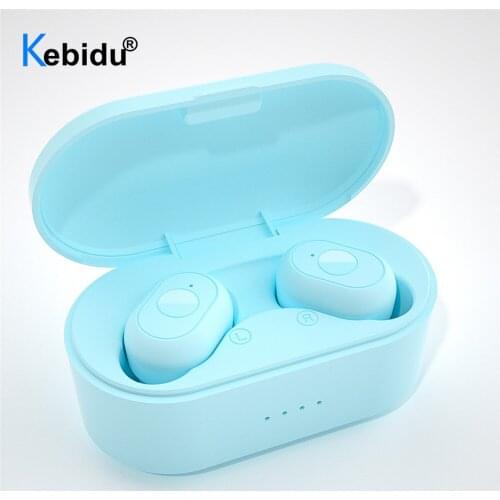 Wireless TWS Touch Bluetooth 5.0 Earphones Sport Running Headsets With Mic Waterproof Earpieces For iPhone Samsung Huawei